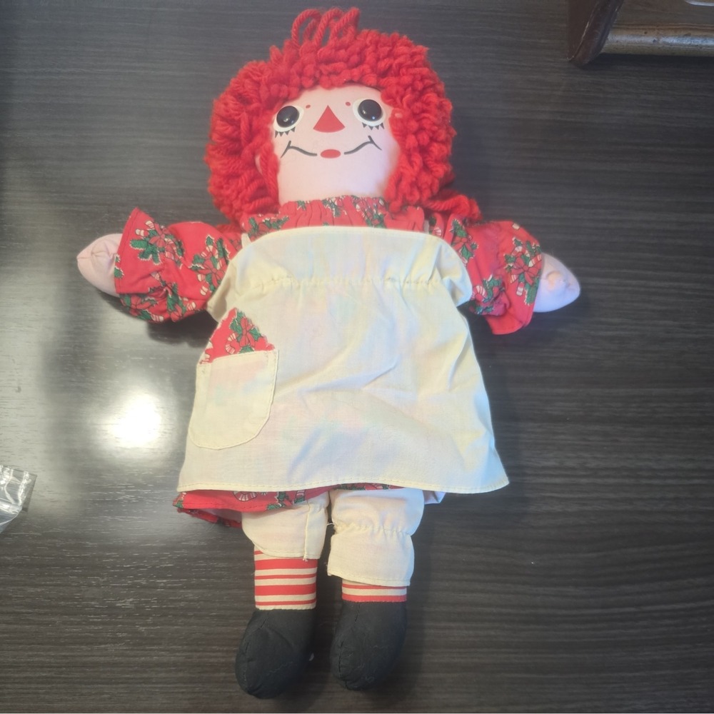 VINTAGE 1997 HASBRO COLLECTOR'S EDITION RAGGEDY ANN BY JOHNNY GRUELLE DOLL RARE